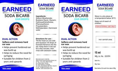 Ear Drops at Rs 70/box | Allopathic Ear Drop in Ahmedabad | ID: 19905840312