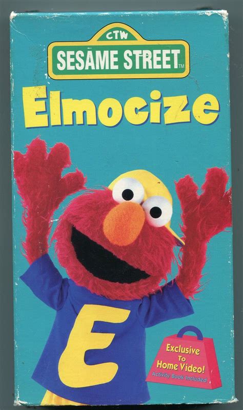 Sesame Street: Elmocize (1996 VHS) | Angry Grandpa's Media Library Wiki ...