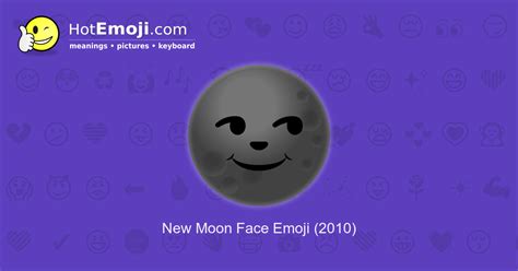 🌚 Moon Emoji Meaning with Pictures: from A to Z