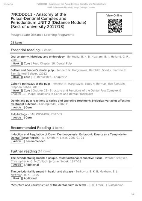 (PDF) 7NCDDD11 - Anatomy of the View Online Pulpal … anatomy, histology and embryology ...