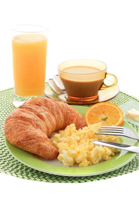 Desayuno continental foto de archivo. Imagen de tazas - 15658670