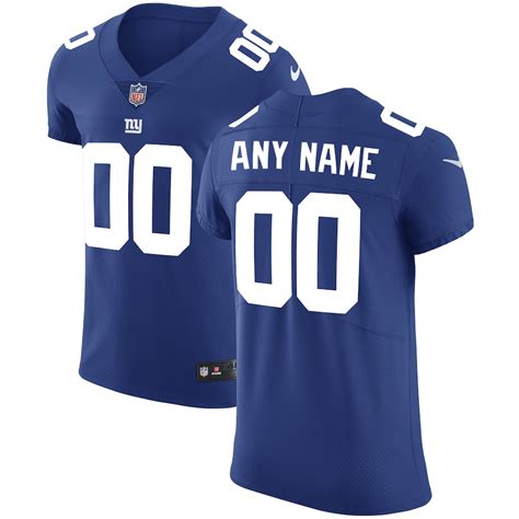 Men's Nike Royal New York Giants Vapor Untouchable Custom Elite Jersey