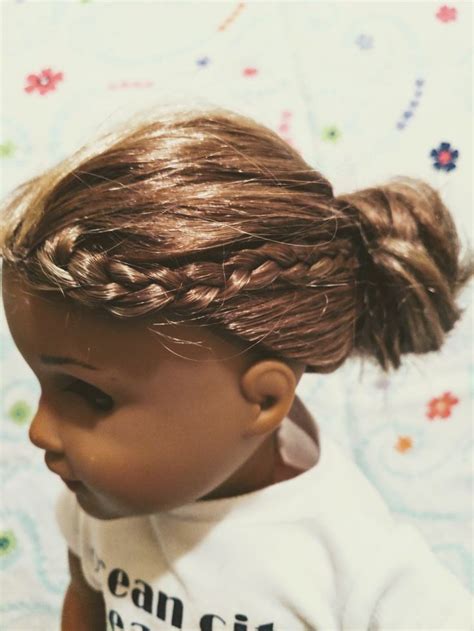 This is a really easy hairstyle for AG dolls. | Easy hairstyles, American girl doll pictures ...