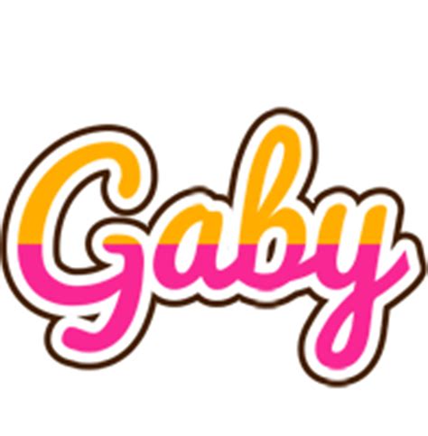 Gaby Logo | Name Logo Generator - Smoothie, Summer, Birthday, Kiddo, Colors Style