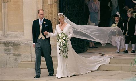 Sophie Wessex celebrates anniversary with Prince Edward - best photos from their wedding day ...