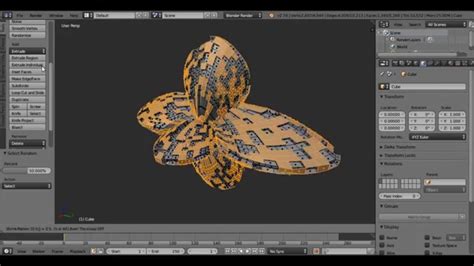 Cool 3D Model Made Easly - Blender - YouTube