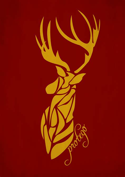 Harry Potter Patronus Minimal Design | Behance