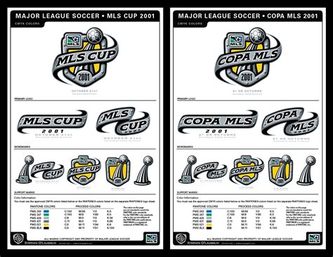 MLS Cup 2001 Identity on Behance