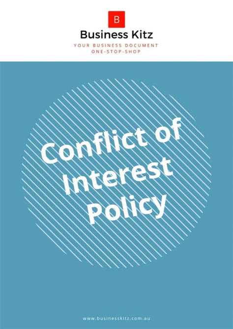 Conflict of Interest Policy – Business Kitz