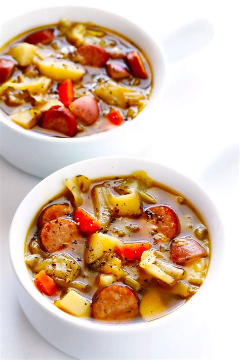 easy potato soup with smoked sausage recipe