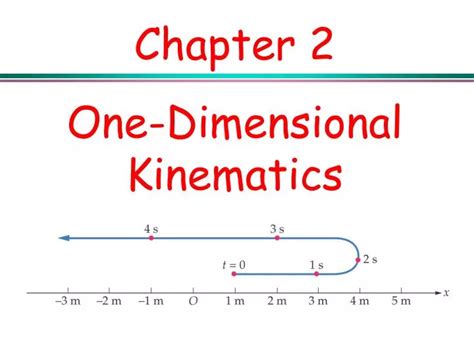 PPT - Chapter 2 One-Dimensional Kinematics PowerPoint Presentation, free download - ID:835747