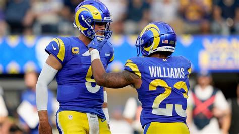 Rams QB Matthew Stafford, RB Kyren Williams among several starters ...