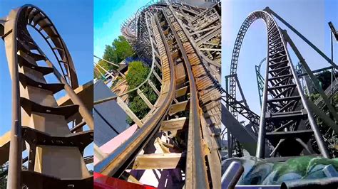 Every BIG Roller Coaster at Liseberg Amusement Park 4K POV - YouTube