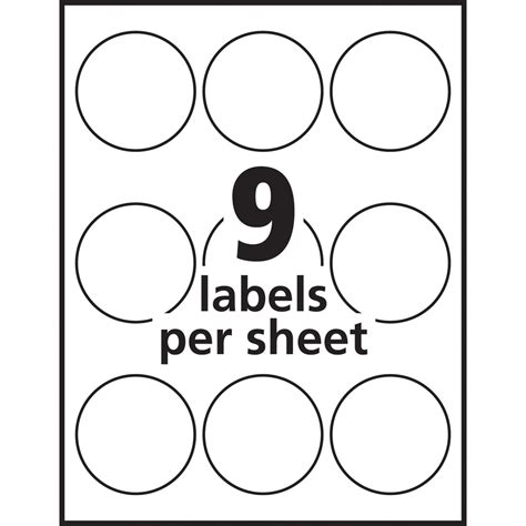 Avery Durable Round Labels - Direct Office Buys