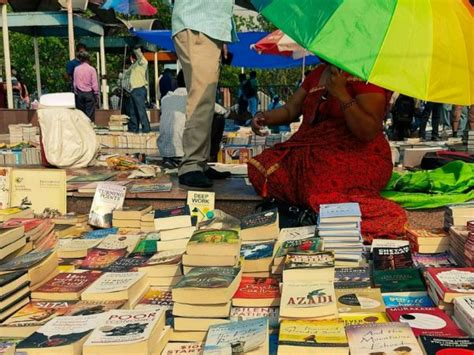 Sunday Book Market at Mahila Haat Daryaganj Visually Vibrant And ...