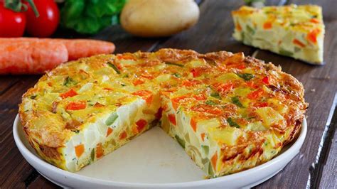 Omelette de légumes au four - Page 2 à 2 - Recettes Faciles | Recette ...