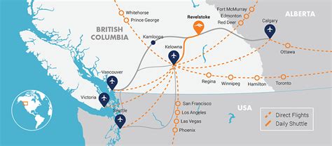 Airports In Bc Map | Map Of Beacon