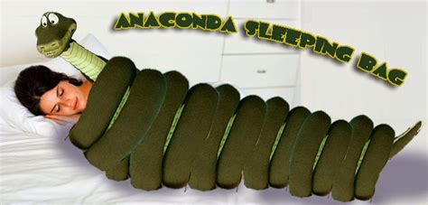 MI LABORATORIO DE IDEAS: ANACONDA SLEEPING BAG