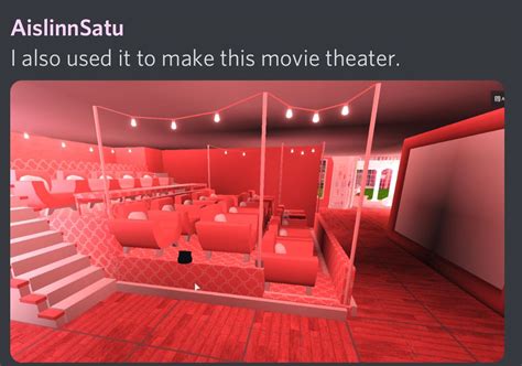 bloxburg movie theater room - pauladeenfruittart