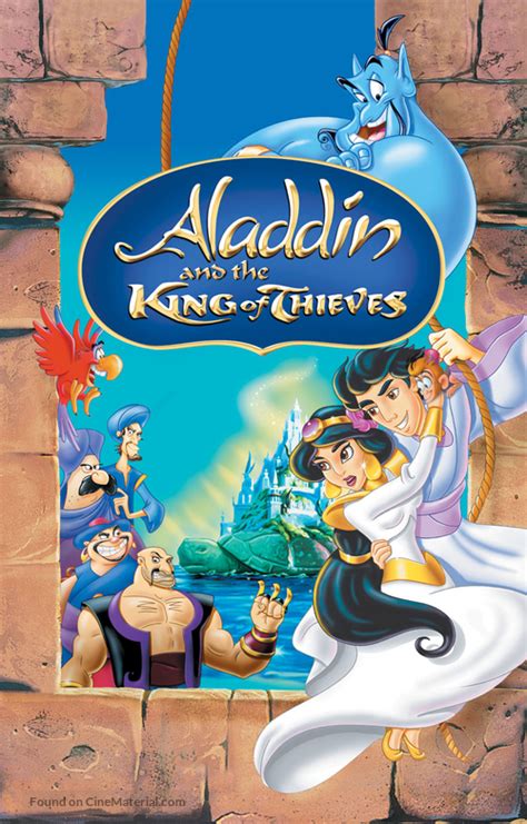 Aladdin And The King Of Thieves (1996) dvd movie cover