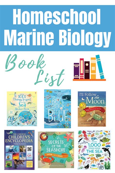 Homeschool marine biology book list – Artofit