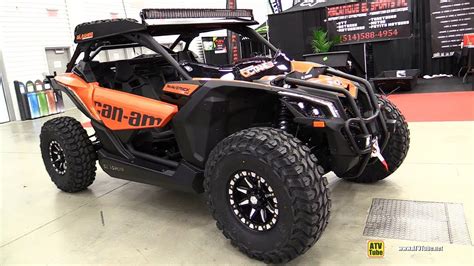 2019 Can Am Maverick xDS 1000 Turbo Side by Side ATV - Walkaround - 2018 Drummondville ATV Show ...