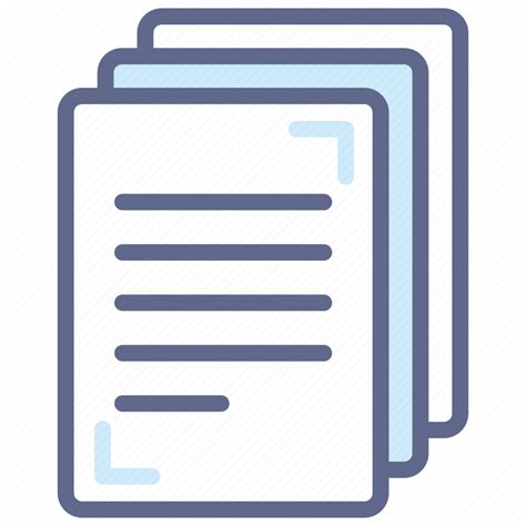 Document, files, multiple, stack, templates icon - Download on Iconfinder