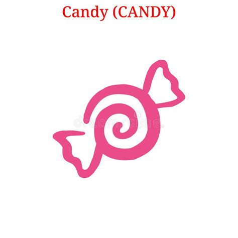 Vector Candy CANDY logo stock vector. Illustration of candycandy - 110794948