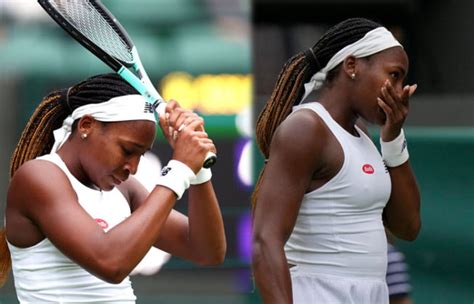 Wimbledon 2023 : Coco Gauff said frustrated and disappointed after ...