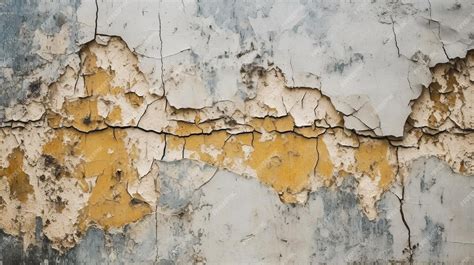 Premium AI Image | Old broken wall texture or grunge background