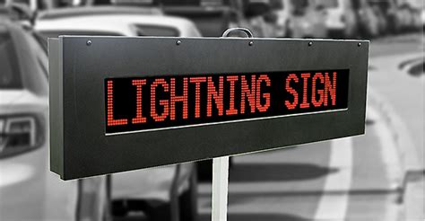 New Portable LED Sign Available from Information Station Specialists ...