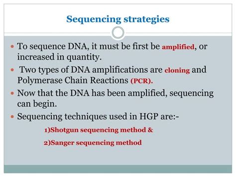 Human genome project | PPT