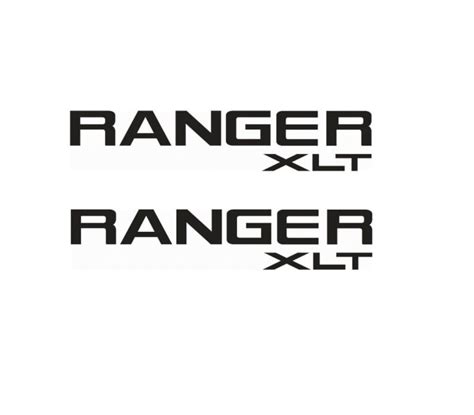 Ford Ranger Xlt Bedside graphic set of 2 Decal Sticker – Custom Sticker Shop