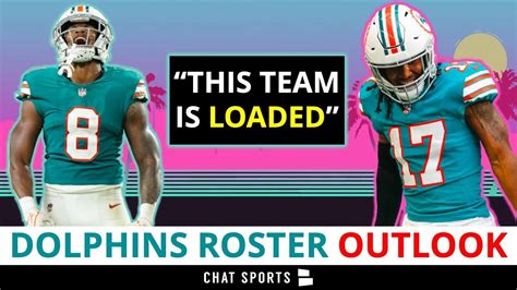 Miami Dolphins Roster Outlook For 2022 NFL Season After 53-Man Roster ...