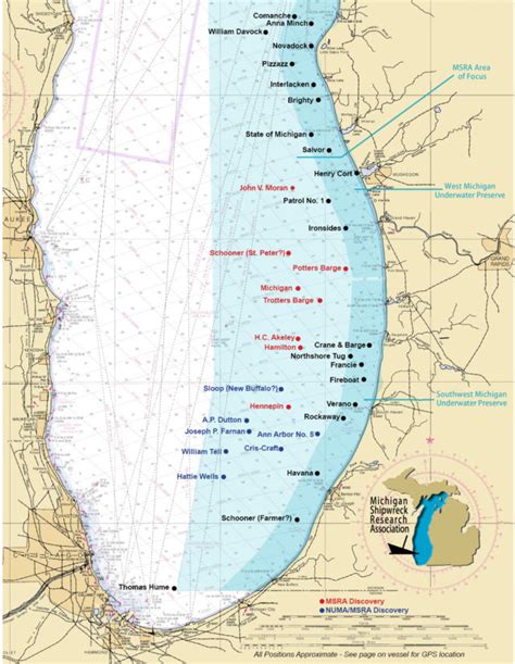 Shipwrecks – Found | Michigan Shipwreck Research Association