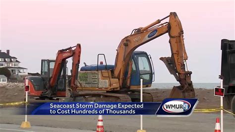 Seacoast storm damage expected to cost hundreds of thousands