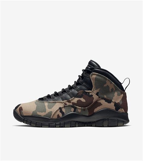 Air Jordan X 'Woodland Camo' Release Date. Nike SNKRS