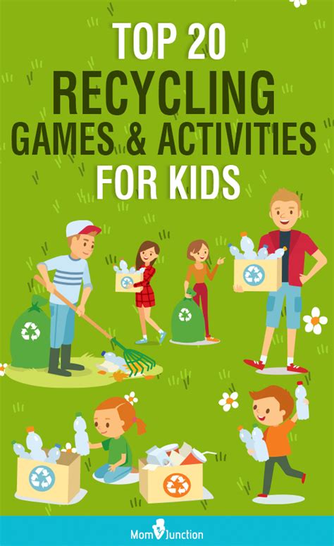 Top 21 Recycling Games And Activities For Kids | Recycling for kids, Recycling activities for ...