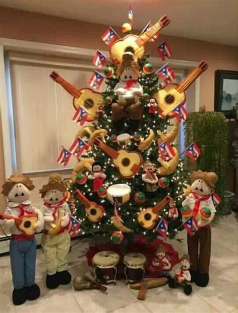 Puerto Rico tree | Puerto rican christmas, Christmas in puerto rico, Christmas tree design