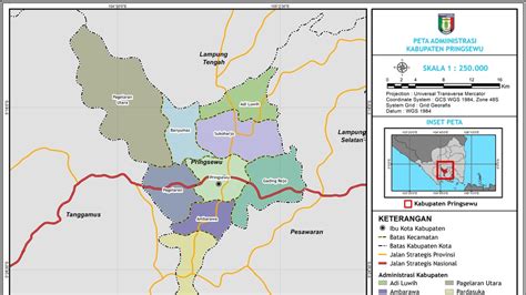 Peta Administrasi Provinsi/Kabupaten/Kecamatan