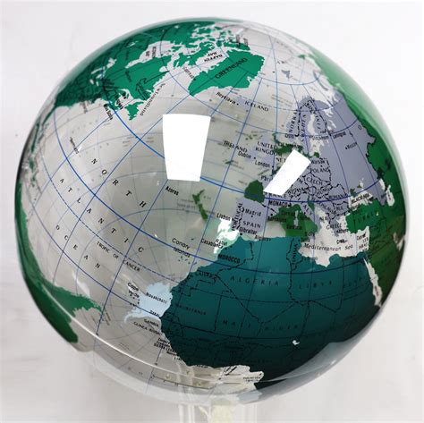 30 inch. "Spherical Concepts: Earthsphere International" Clear Globe ...