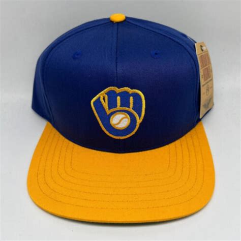 #Vintage #Milwaukee #Brewers MLB #AmericanNeedle Hat... - Depop