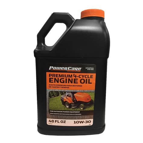 Power Care 48 oz. 10W-30 Tractor and Lawn Mower Engine Oil-AP13048A ...