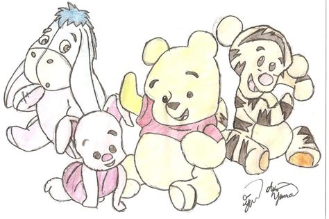 pooh drawings - Baby Pooh Fan Art (24007631) - Fanpop