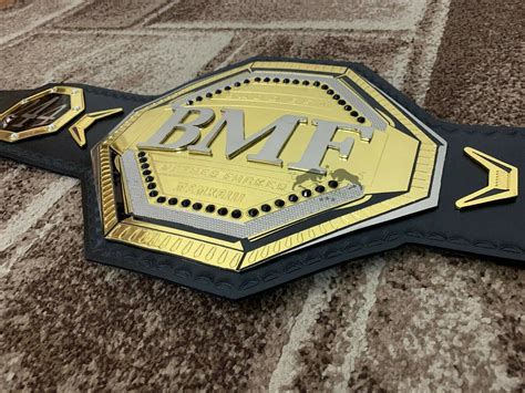 BMF 244 500 Championship Replica Dual plated Belt ADULT SIZE | Etsy