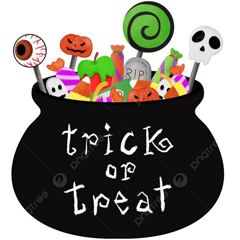 Halloween Candy Bucket PNG, Vector, PSD, and Clipart With Transparent Background for Free ...