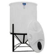 Ace Roto-Mold 2440 Gallon Open Top Cone Bottom Tank - A-OC2440-90