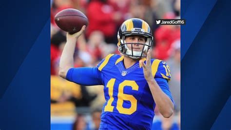 Los Angeles Rams quarterback, Novato Native Jared Goff raising money ...