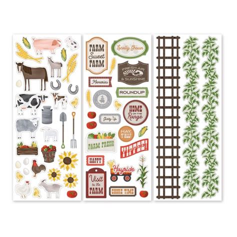 Farm Themed Stickers: On the Farm - Creative Memories