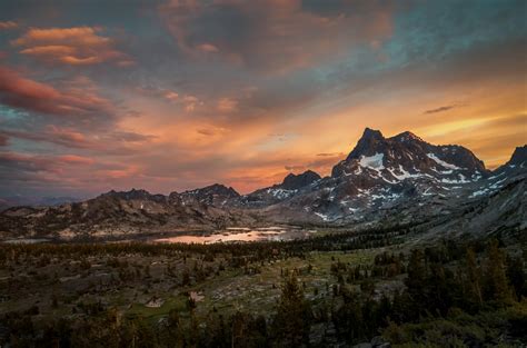 Expose Nature: View from Island Pass, Sierra Nevada Mountains CA ...